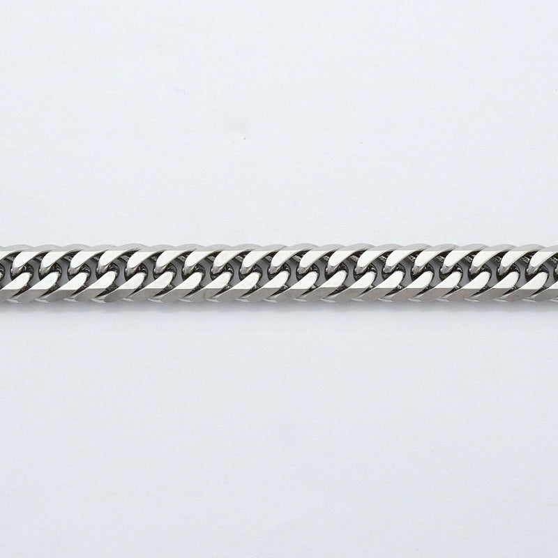 【6khh0006】喜平 ネックレス Pt850 プラチナ 6面 ダブル 45.4cm 46.4g キヘイ【中古】メンズ レディース ユニセックス