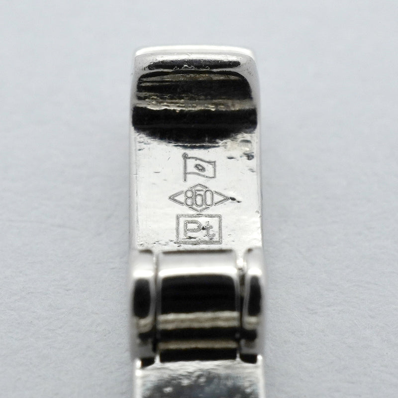 【6khh0006】喜平 ネックレス Pt850 プラチナ 6面 ダブル 45.4cm 46.4g キヘイ【中古】メンズ レディース ユニセックス
