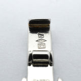 【6khh0007】喜平 ブレスレット Pt850 プラチナ 6面 ダブル 18.5cm 20.3g キヘイ【中古】メンズ レディース ユニセックス