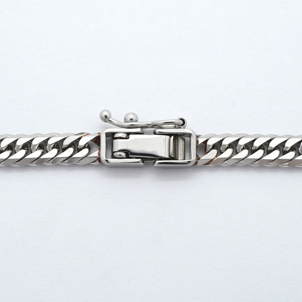 【6khh0008】喜平 ネックレス Pt850 プラチナ 6面 ダブル 50.2cm 30.2g キヘイ【中古】メンズ レディース ユニセックス