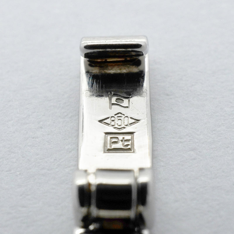 【6khh0008】喜平 ネックレス Pt850 プラチナ 6面 ダブル 50.2cm 30.2g キヘイ【中古】メンズ レディース ユニセックス