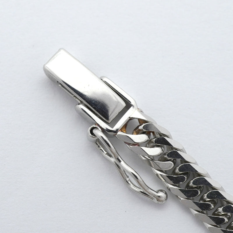 【6khh0008】喜平 ネックレス Pt850 プラチナ 6面 ダブル 50.2cm 30.2g キヘイ【中古】メンズ レディース ユニセックス