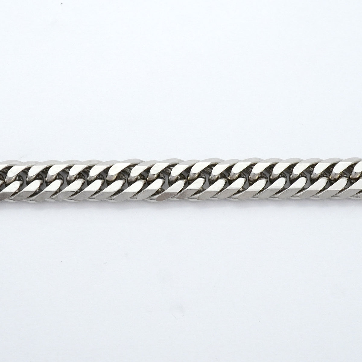 【6khh0009】喜平 ネックレス Pt850 プラチナ 6面 ダブル 60.9cm 101.9g キヘイ【中古】メンズ レディース ユニセックス
