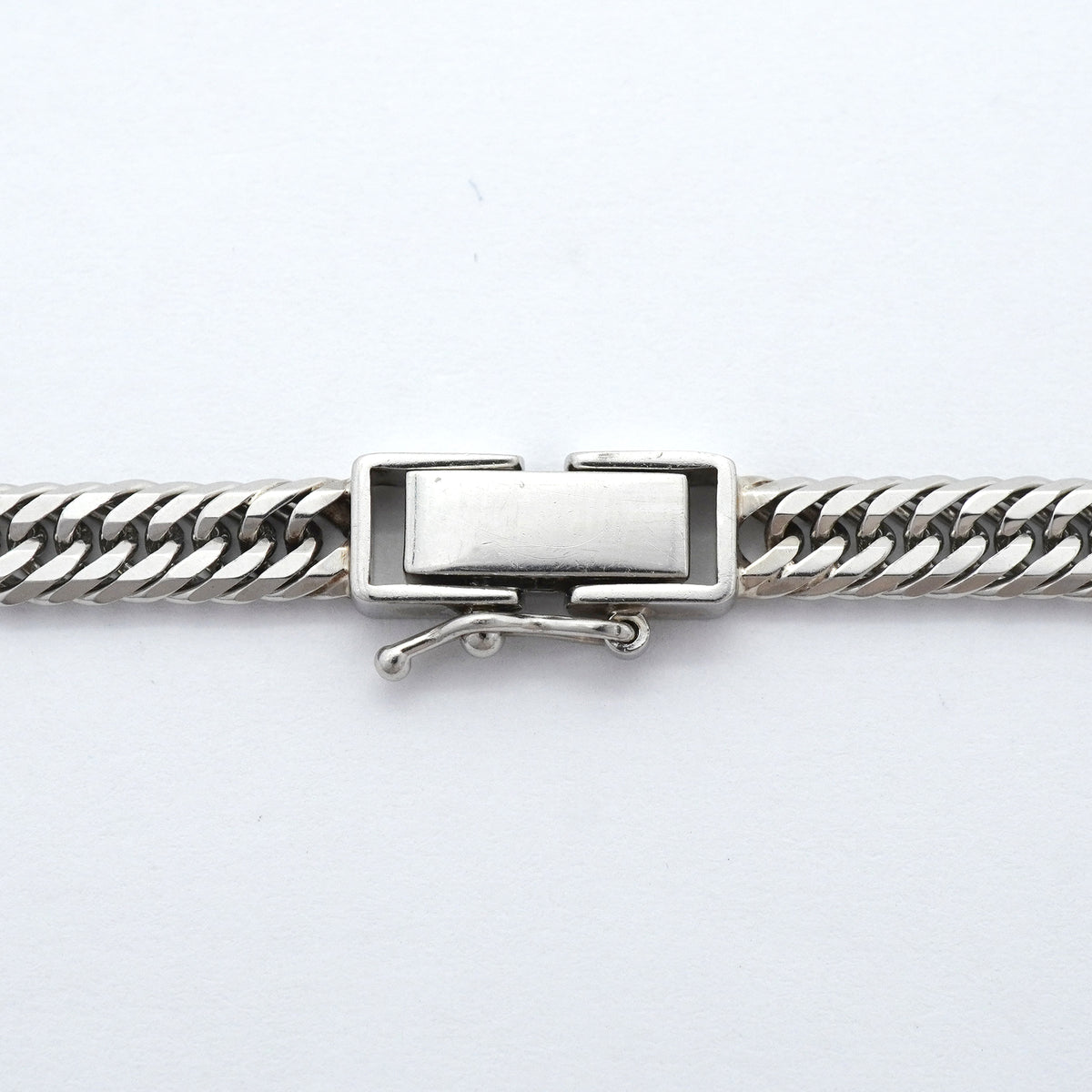 【6khh0010】喜平 ネックレス Pt850 プラチナ トリプル 12面 50.7cm 30.8g キヘイ【中古】メンズ レディース ユニセックス