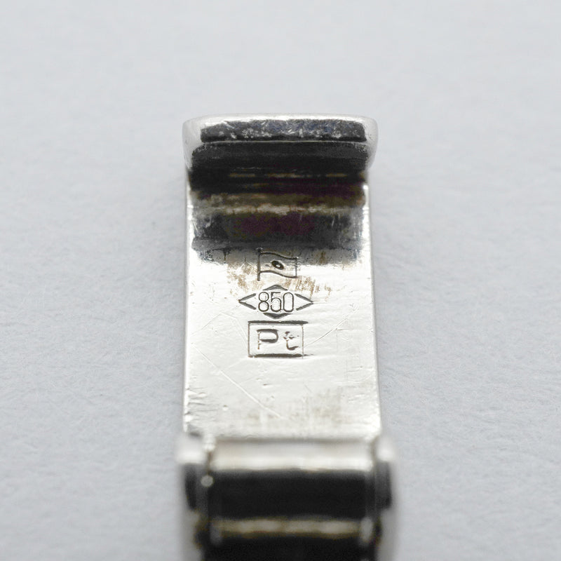 【6khh0010】喜平 ネックレス Pt850 プラチナ トリプル 12面 50.7cm 30.8g キヘイ【中古】メンズ レディース ユニセックス