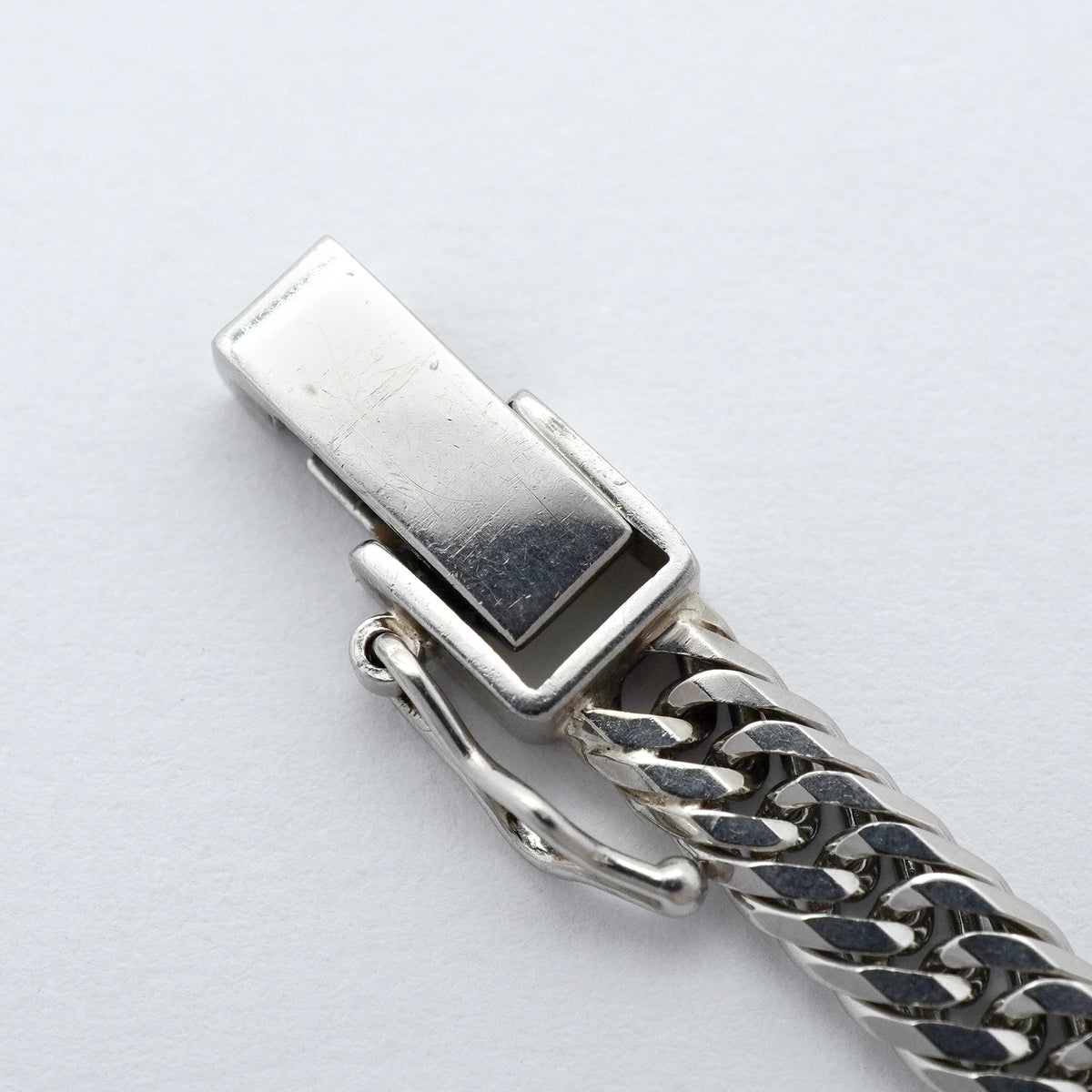 【6khh0010】喜平 ネックレス Pt850 プラチナ トリプル 12面 50.7cm 30.8g キヘイ【中古】メンズ レディース ユニセックス