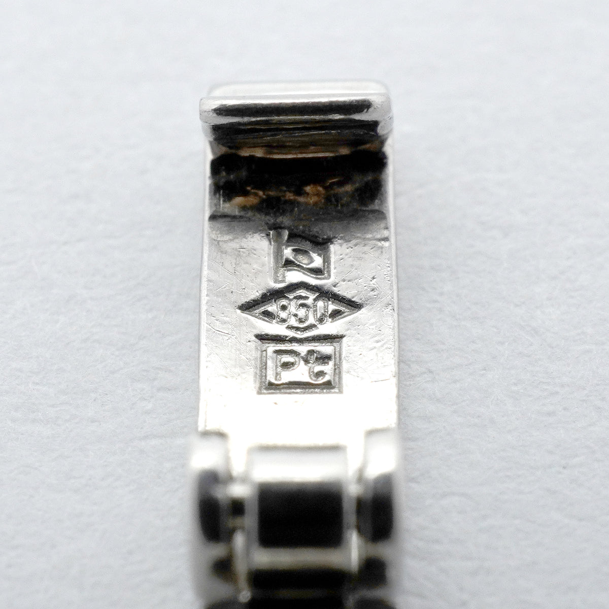 【6khh0011】喜平 ネックレス Pt850 プラチナ 2面 シングル 51.4cm 30.2g キヘイ【中古】メンズ レディース ユニセックス