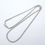 【6khh0012】喜平 ネックレス Pt850 プラチナ 6面 ダブル 50.5cm 11.4g キヘイ【中古】メンズ レディース ユニセックス