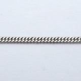【6khh0012】喜平 ネックレス Pt850 プラチナ 6面 ダブル 50.5cm 11.4g キヘイ【中古】メンズ レディース ユニセックス
