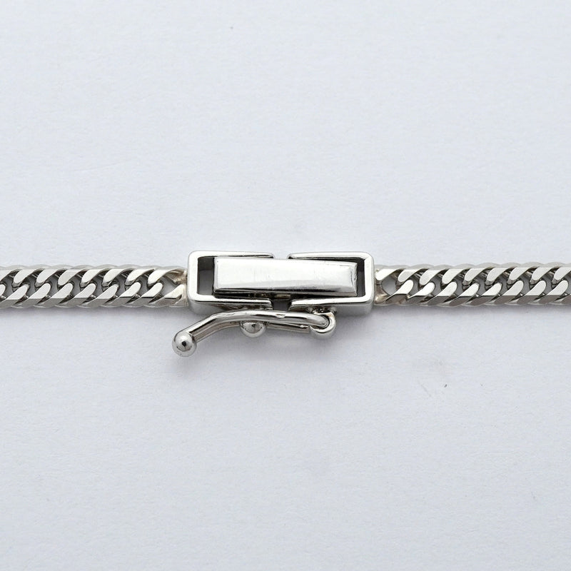 【6khh0012】喜平 ネックレス Pt850 プラチナ 6面 ダブル 50.5cm 11.4g キヘイ【中古】メンズ レディース ユニセックス