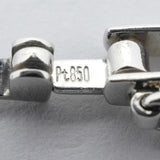 【6khh0012】喜平 ネックレス Pt850 プラチナ 6面 ダブル 50.5cm 11.4g キヘイ【中古】メンズ レディース ユニセックス