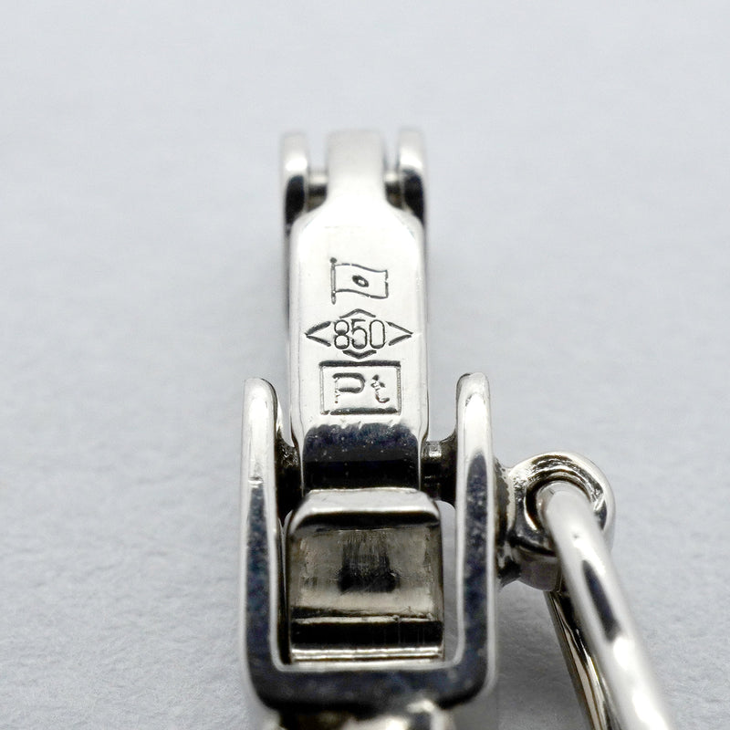 【6khh0012】喜平 ネックレス Pt850 プラチナ 6面 ダブル 50.5cm 11.4g キヘイ【中古】メンズ レディース ユニセックス