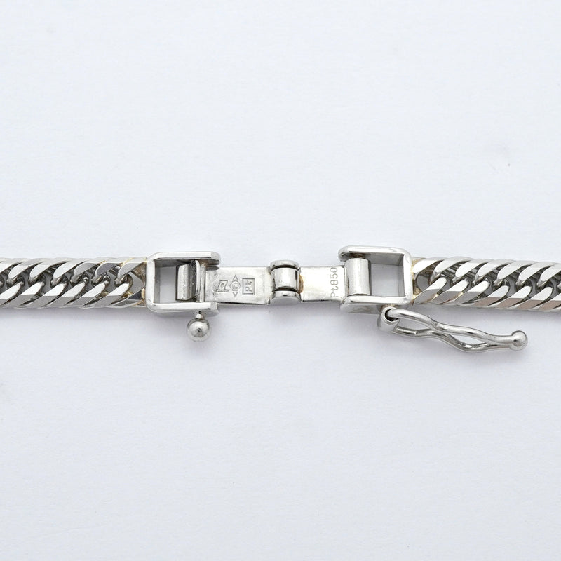 【6khh0013】喜平 ネックレス Pt850 プラチナ 8面 トリプル 60.3cm 31.1g キヘイ【中古】メンズ レディース ユニセックス