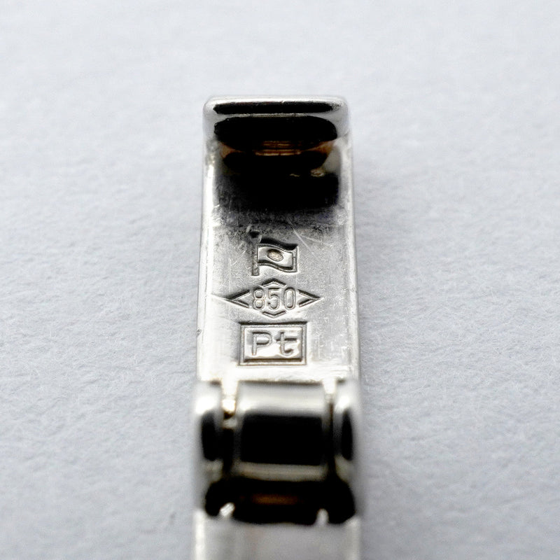 【6khh0013】喜平 ネックレス Pt850 プラチナ 8面 トリプル 60.3cm 31.1g キヘイ【中古】メンズ レディース ユニセックス