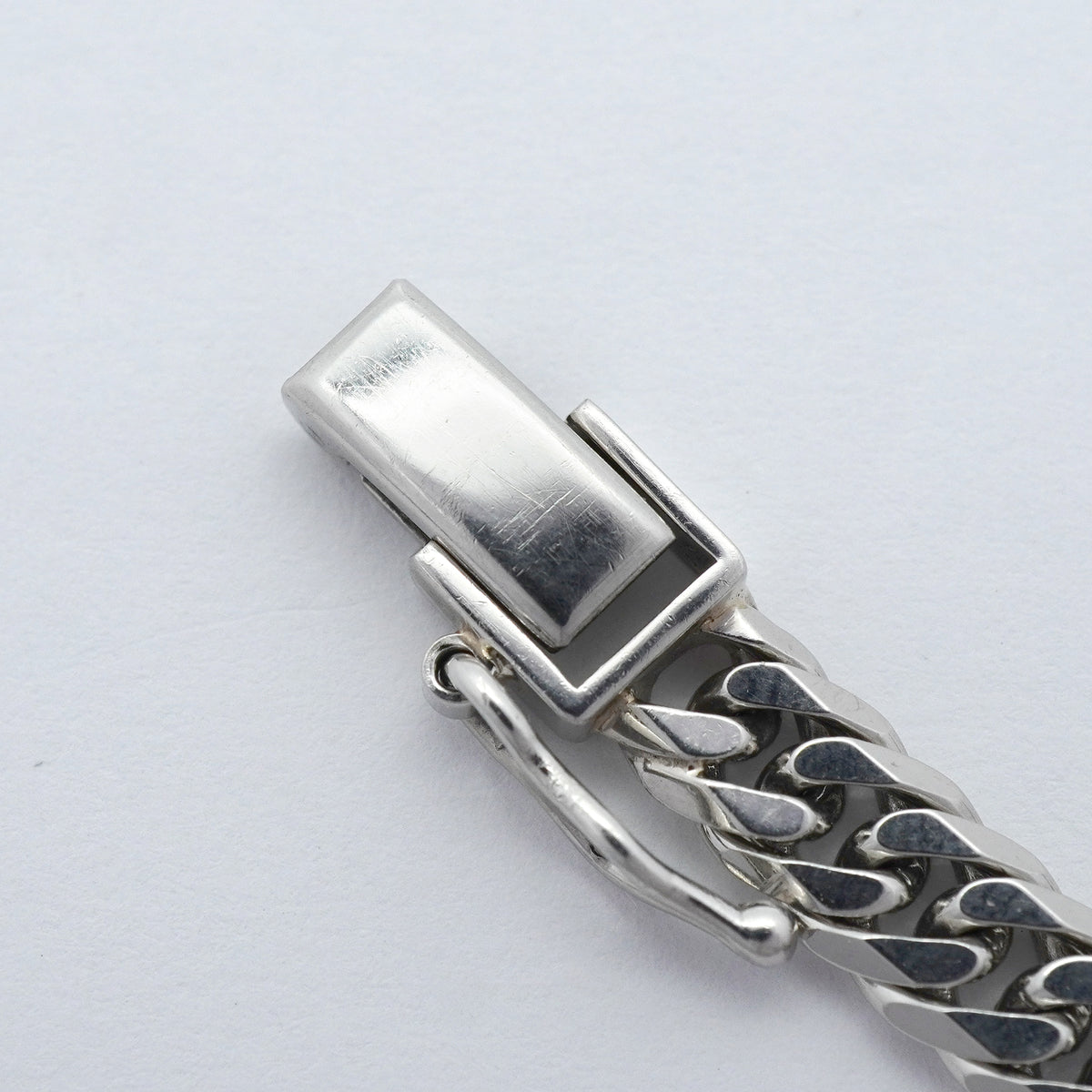 【6khh0014】喜平 ネックレス Pt850 プラチナ 6面 ダブル 51cm 50.7g キヘイ【中古】メンズ レディース ユニセックス