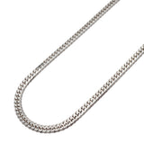 【6khh0014】喜平 ネックレス Pt850 プラチナ 6面 ダブル 51cm 50.7g キヘイ【中古】メンズ レディース ユニセックス