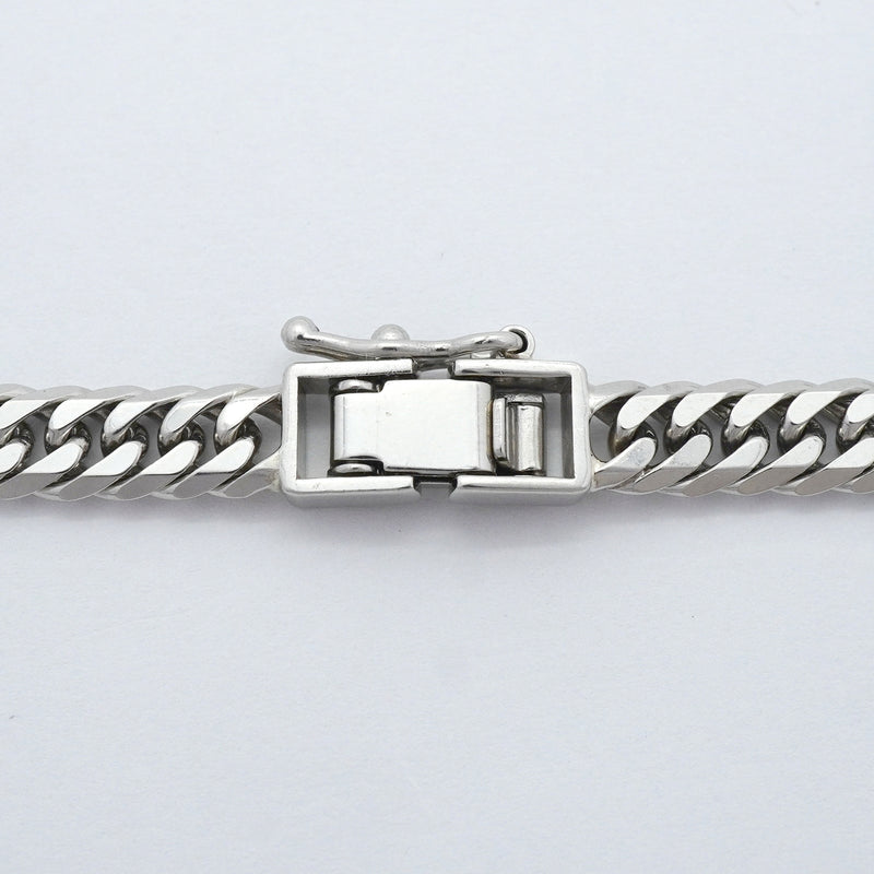 【6khh0014】喜平 ネックレス Pt850 プラチナ 6面 ダブル 51cm 50.7g キヘイ【中古】メンズ レディース ユニセックス