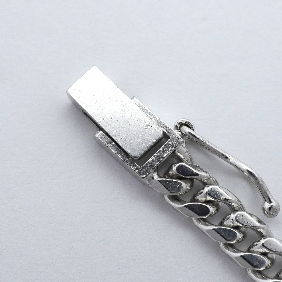 【6khh0015】喜平 ネックレス Pt850 プラチナ 8面 シングル 50.2cm 50.6g キヘイ【中古】メンズ レディース ユニセックス