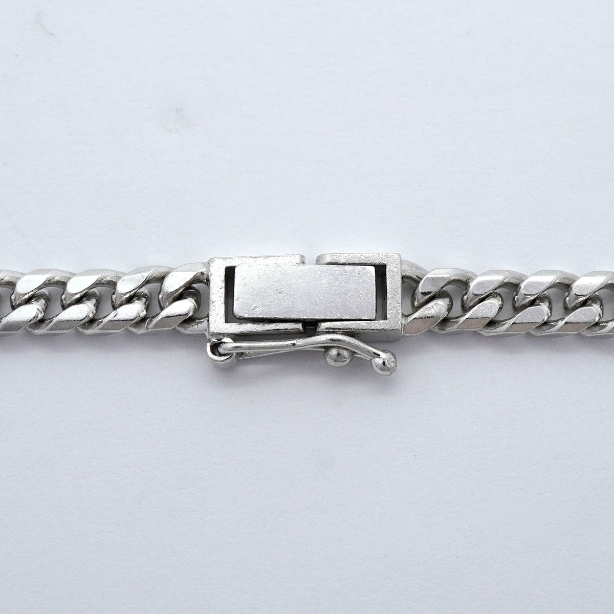 【6khh0015】喜平 ネックレス Pt850 プラチナ 8面 シングル 50.2cm 50.6g キヘイ【中古】メンズ レディース ユニセックス