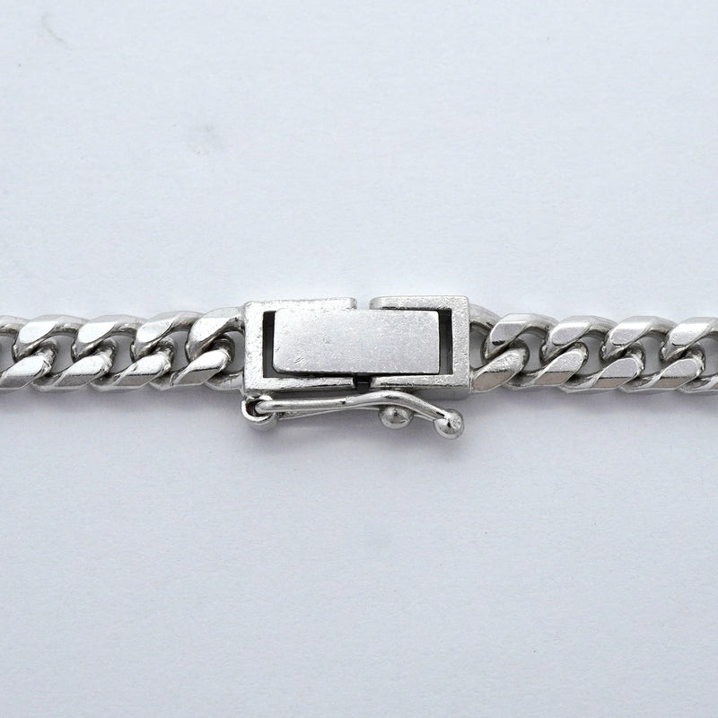 【6khh0015】喜平 ネックレス Pt850 プラチナ 8面 シングル 50.2cm 50.6g キヘイ【中古】メンズ レディース ユニセックス