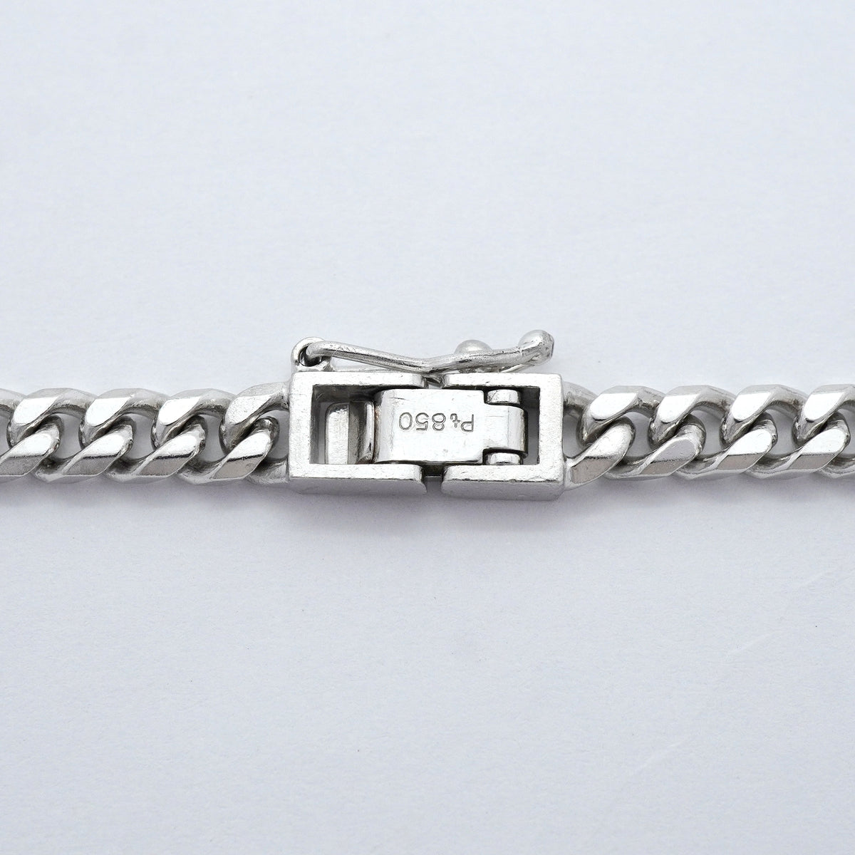 【6khh0015】喜平 ネックレス Pt850 プラチナ 8面 シングル 50.2cm 50.6g キヘイ【中古】メンズ レディース ユニセックス
