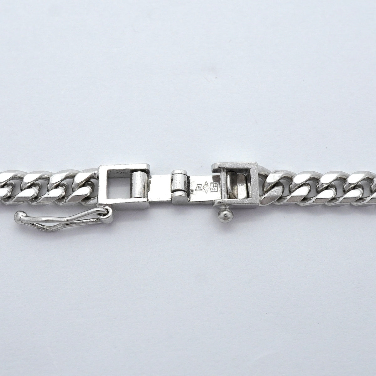 【6khh0015】喜平 ネックレス Pt850 プラチナ 8面 シングル 50.2cm 50.6g キヘイ【中古】メンズ レディース ユニセックス