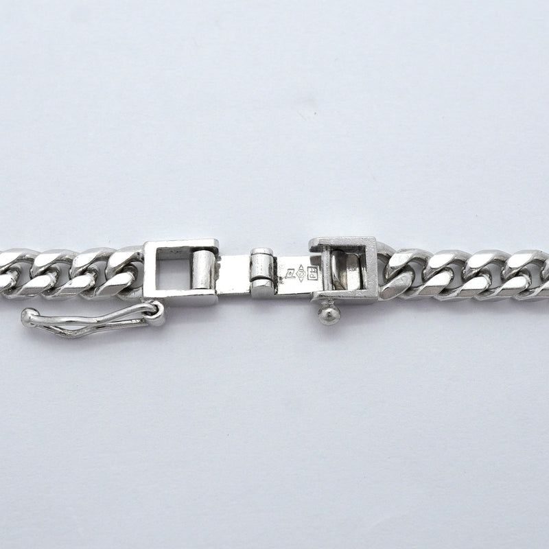 【6khh0015】喜平 ネックレス Pt850 プラチナ 8面 シングル 50.2cm 50.6g キヘイ【中古】メンズ レディース ユニセックス