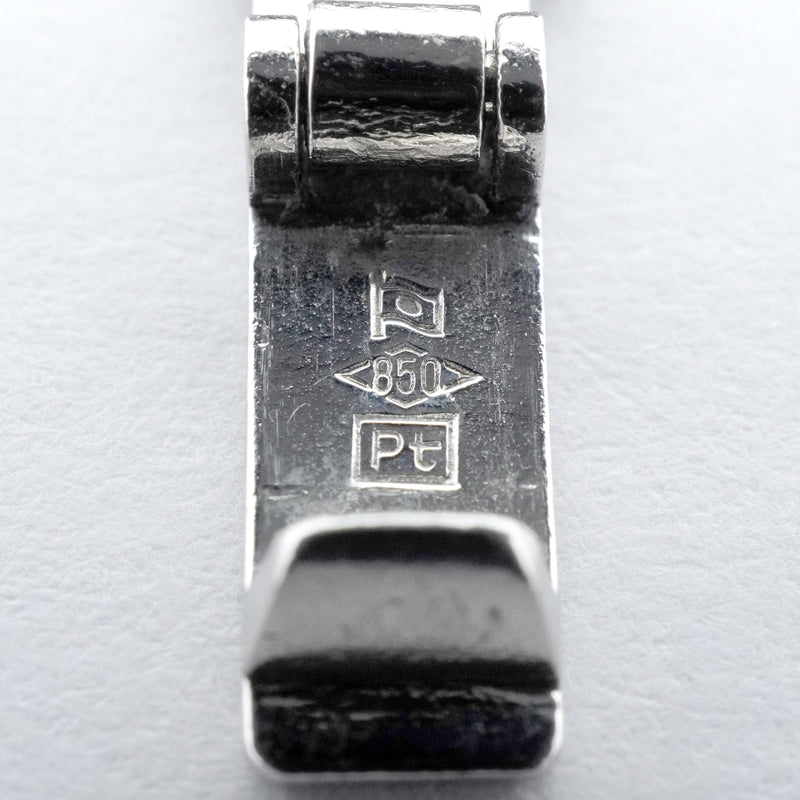 【6khh0015】喜平 ネックレス Pt850 プラチナ 8面 シングル 50.2cm 50.6g キヘイ【中古】メンズ レディース ユニセックス