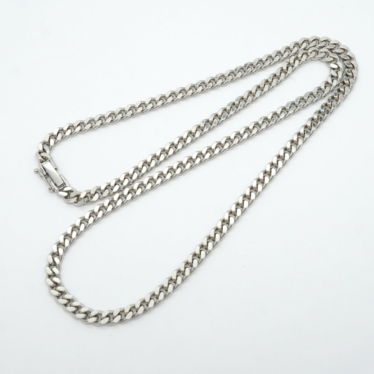【6khh0016】喜平 ネックレス Pt850 プラチナ 2面 シングル 50.3cm 50.2g キヘイ【中古】メンズ レディース ユニセックス