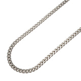 【6khh0016】喜平 ネックレス Pt850 プラチナ 2面 シングル 50.3cm 50.2g キヘイ【中古】メンズ レディース ユニセックス