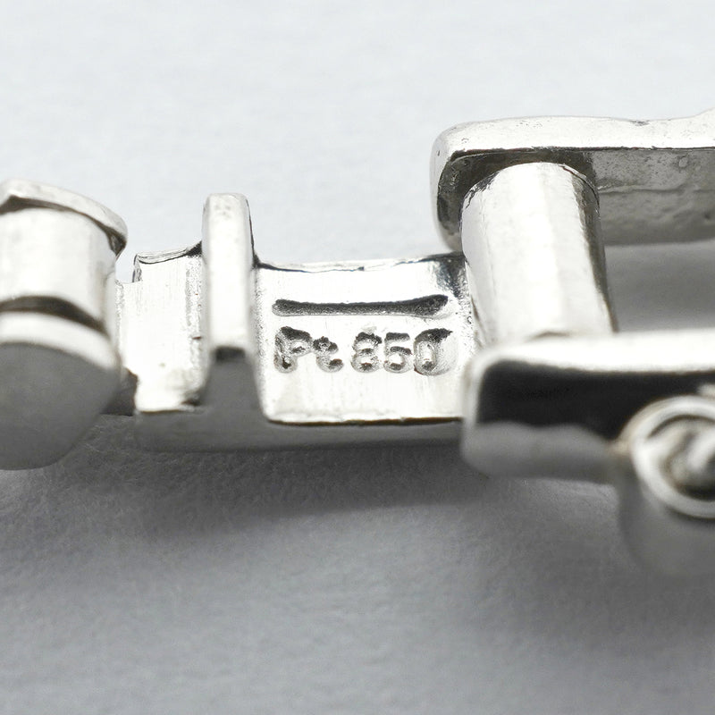 【6khh0016】喜平 ネックレス Pt850 プラチナ 2面 シングル 50.3cm 50.2g キヘイ【中古】メンズ レディース ユニセックス