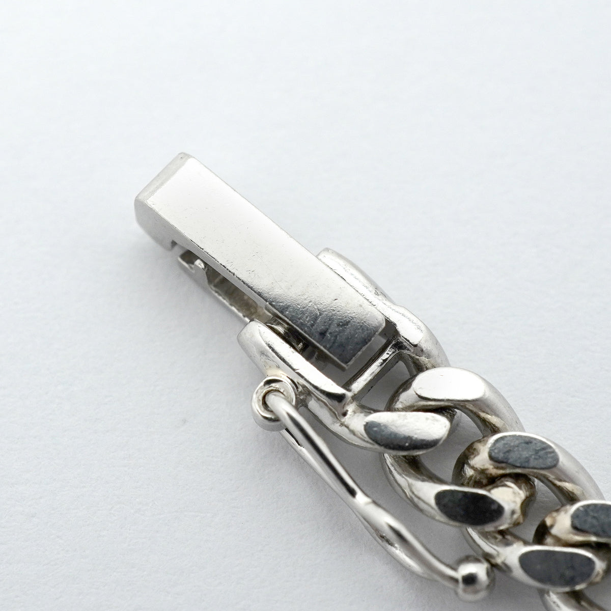 【6khh0016】喜平 ネックレス Pt850 プラチナ 2面 シングル 50.3cm 50.2g キヘイ【中古】メンズ レディース ユニセックス