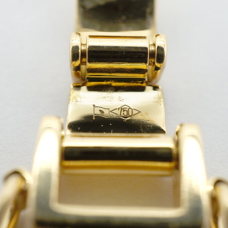 【6khh0017】喜平 ネックレス K18 ゴールド トリプル 12面 50.3cm 101.9g キヘイ 18金【中古】メンズ レディース ユニセックス