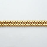 【6khh0018】喜平 ネックレス K18 ゴールド トリプル 12面 54cm 87.8g キヘイ 18金【中古】メンズ レディース ユニセックス