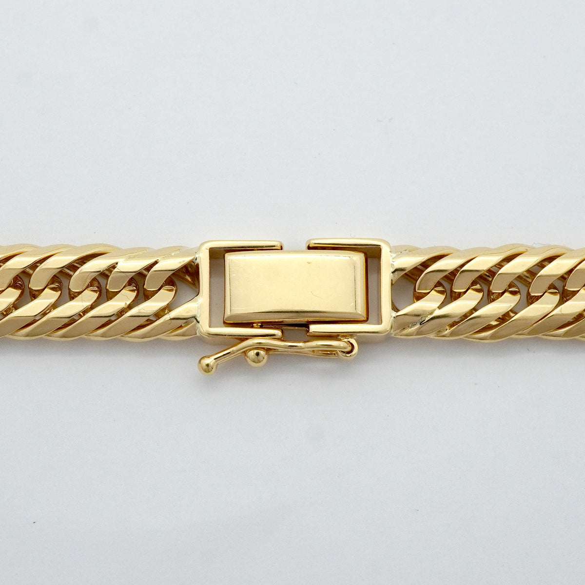 【6khh0018】喜平 ネックレス K18 ゴールド トリプル 12面 54cm 87.8g キヘイ 18金【中古】メンズ レディース ユニセックス