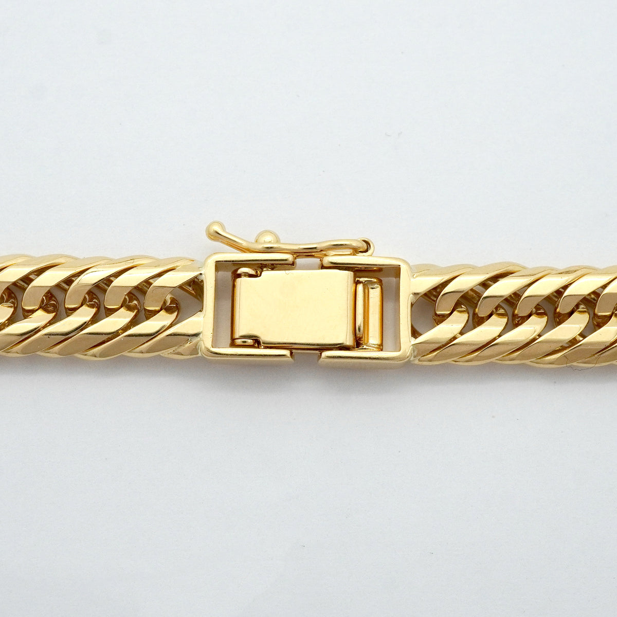 【6khh0018】喜平 ネックレス K18 ゴールド トリプル 12面 54cm 87.8g キヘイ 18金【中古】メンズ レディース ユニセックス