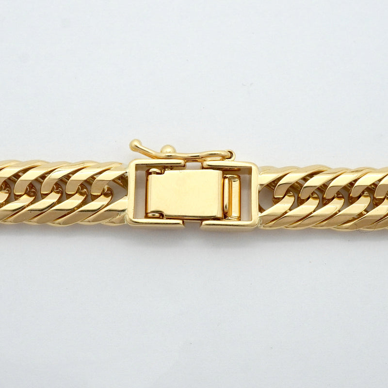 【6khh0018】喜平 ネックレス K18 ゴールド トリプル 12面 54cm 87.8g キヘイ 18金【中古】メンズ レディース ユニセックス