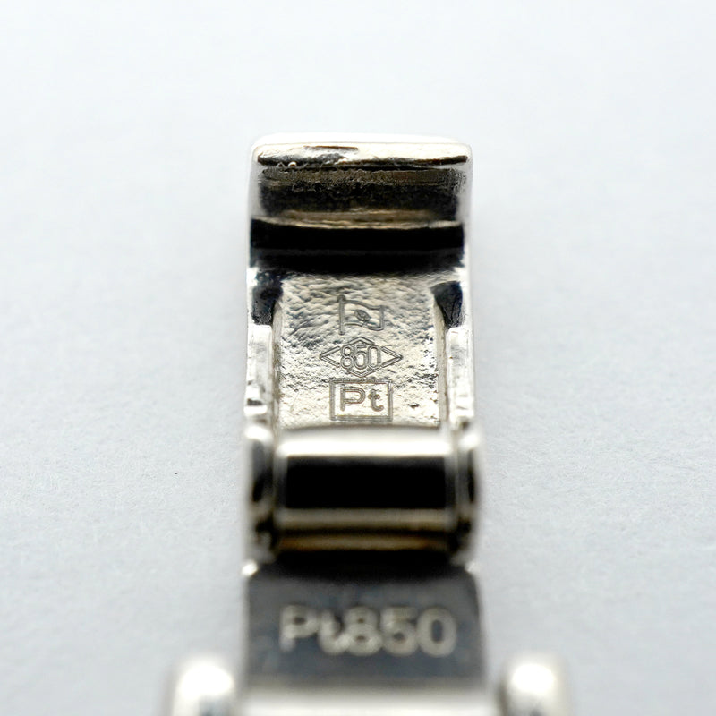 【6khh0019】喜平 ネックレス Pt850 プラチナ 6面 ダブル 60.5cm 103.5g キヘイ【中古】メンズ レディース ユニセックス
