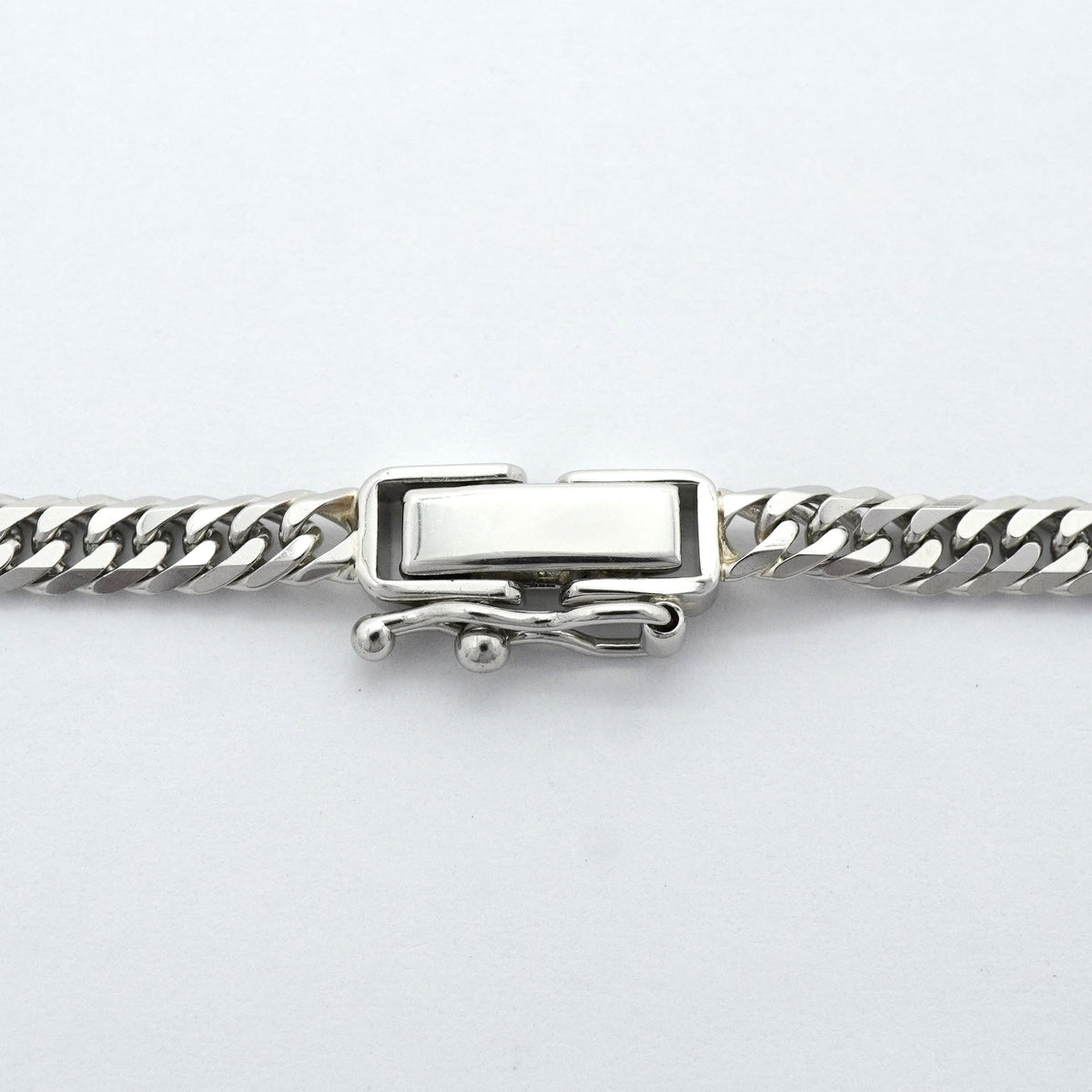 【6khh0020】喜平 ネックレス Pt850 プラチナ 6面 ダブル 50.3cm 20.5g キヘイ【中古】メンズ レディース ユニセックス