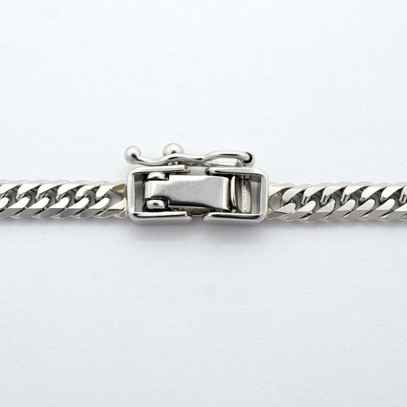 【6khh0020】喜平 ネックレス Pt850 プラチナ 6面 ダブル 50.3cm 20.5g キヘイ【中古】メンズ レディース ユニセックス
