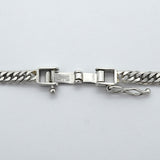 【6khh0020】喜平 ネックレス Pt850 プラチナ 6面 ダブル 50.3cm 20.5g キヘイ【中古】メンズ レディース ユニセックス