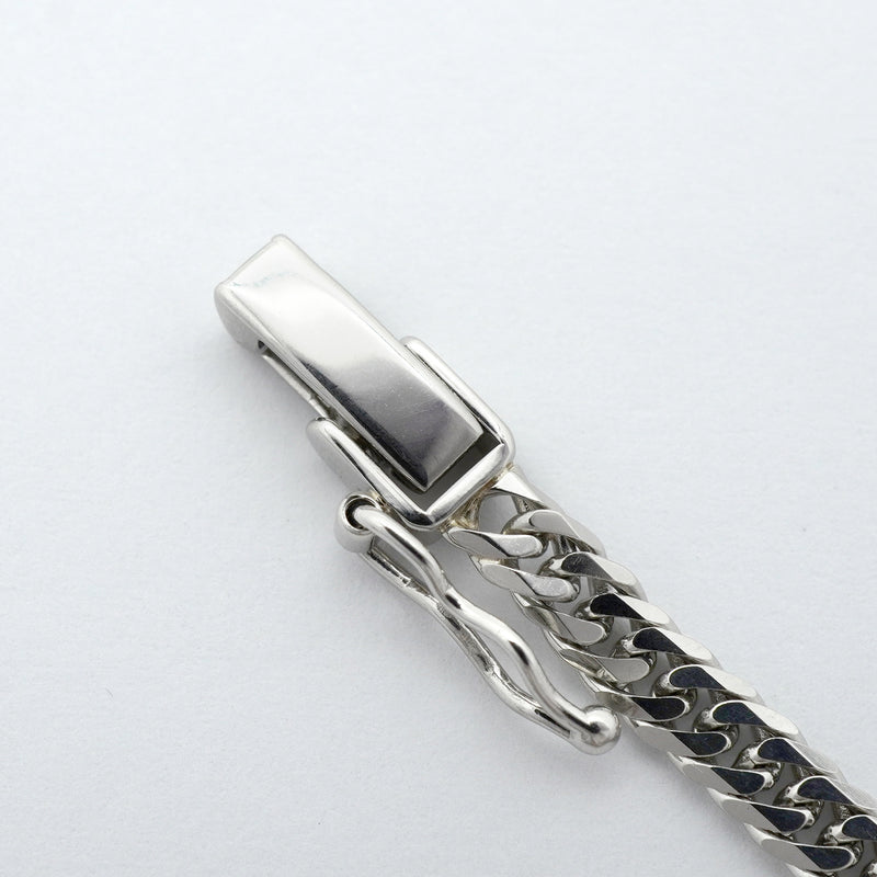 【6khh0020】喜平 ネックレス Pt850 プラチナ 6面 ダブル 50.3cm 20.5g キヘイ【中古】メンズ レディース ユニセックス