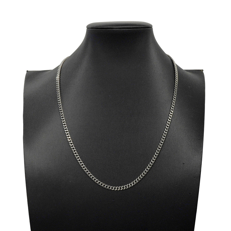 【6khh0021】喜平 ネックレス Pt850 プラチナ 8面 シングル 50.5cm 30.5g キヘイ【中古】メンズ レディース ユニセックス