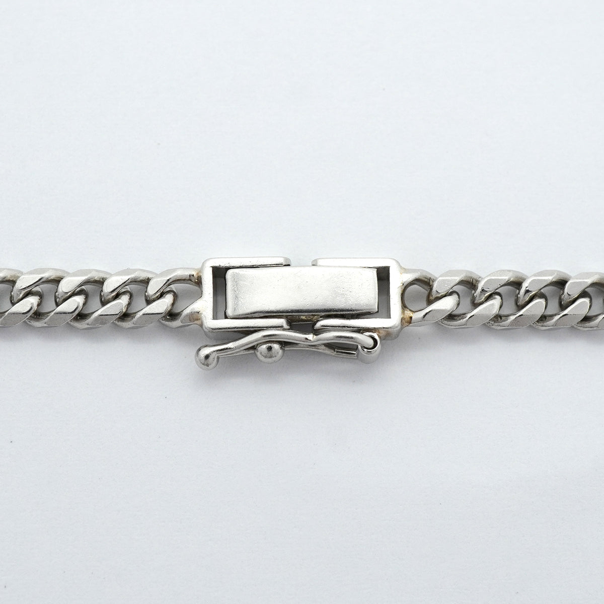 【6khh0021】喜平 ネックレス Pt850 プラチナ 8面 シングル 50.5cm 30.5g キヘイ【中古】メンズ レディース ユニセックス
