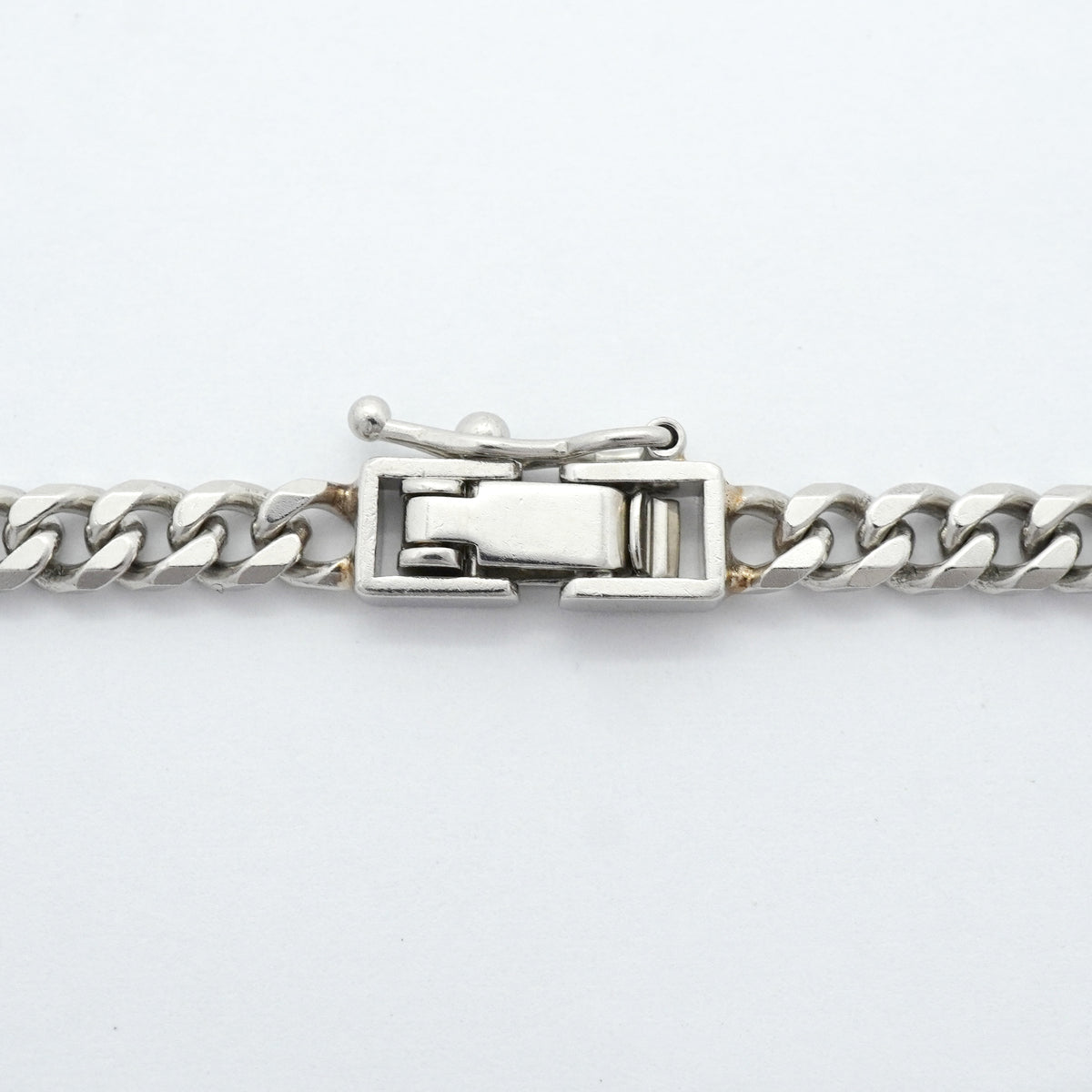 【6khh0021】喜平 ネックレス Pt850 プラチナ 8面 シングル 50.5cm 30.5g キヘイ【中古】メンズ レディース ユニセックス