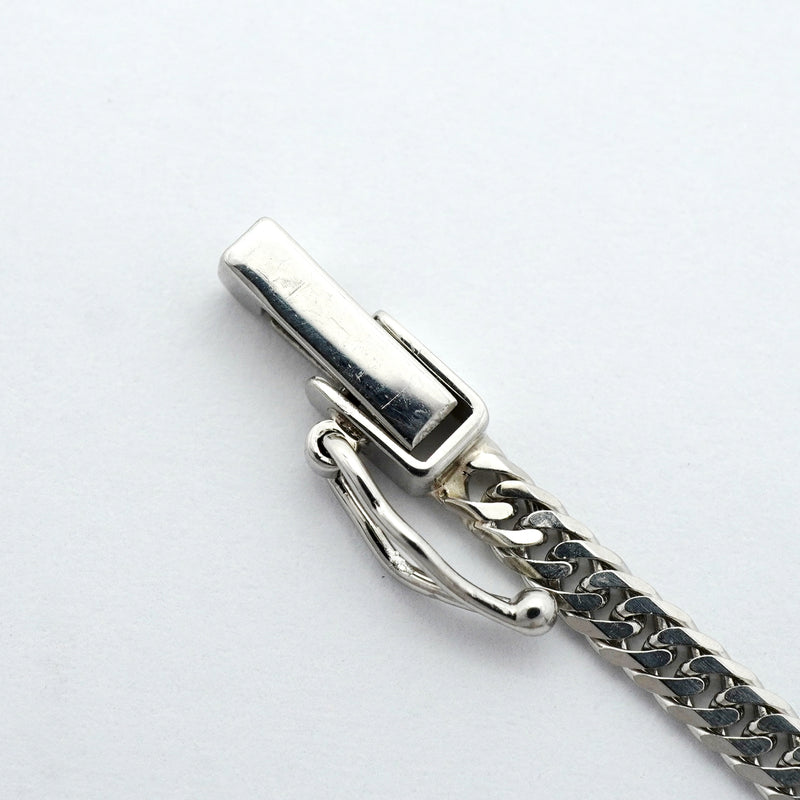 【6khh0022】喜平 ネックレス Pt850 プラチナ 6面 ダブル 50.4cm 11.2g キヘイ【中古】メンズ レディース ユニセックス