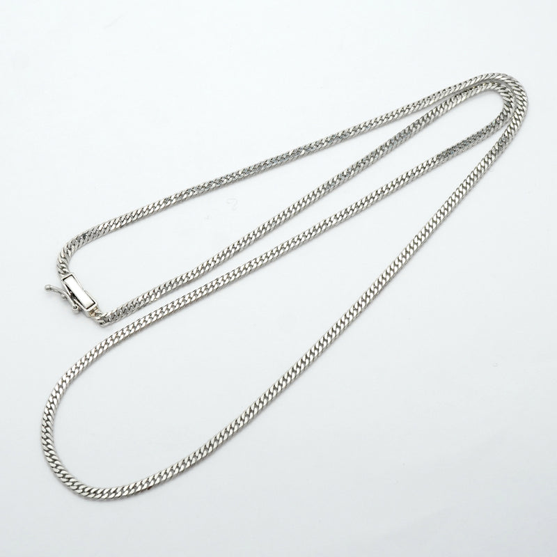 【6khh0022】喜平 ネックレス Pt850 プラチナ 6面 ダブル 50.4cm 11.2g キヘイ【中古】メンズ レディース ユニセックス