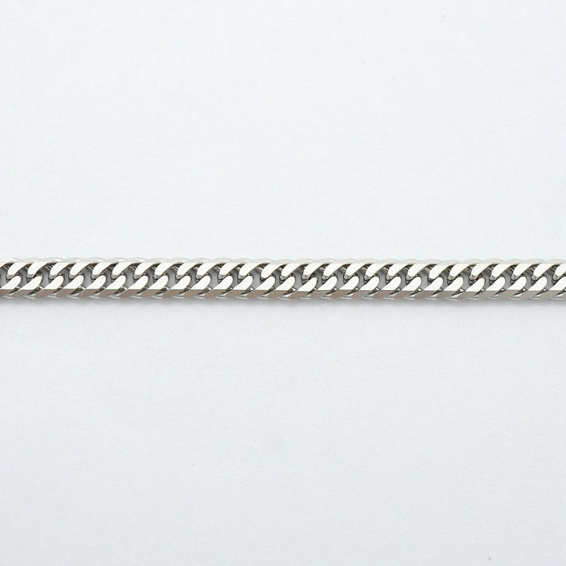 【6khh0022】喜平 ネックレス Pt850 プラチナ 6面 ダブル 50.4cm 11.2g キヘイ【中古】メンズ レディース ユニセックス