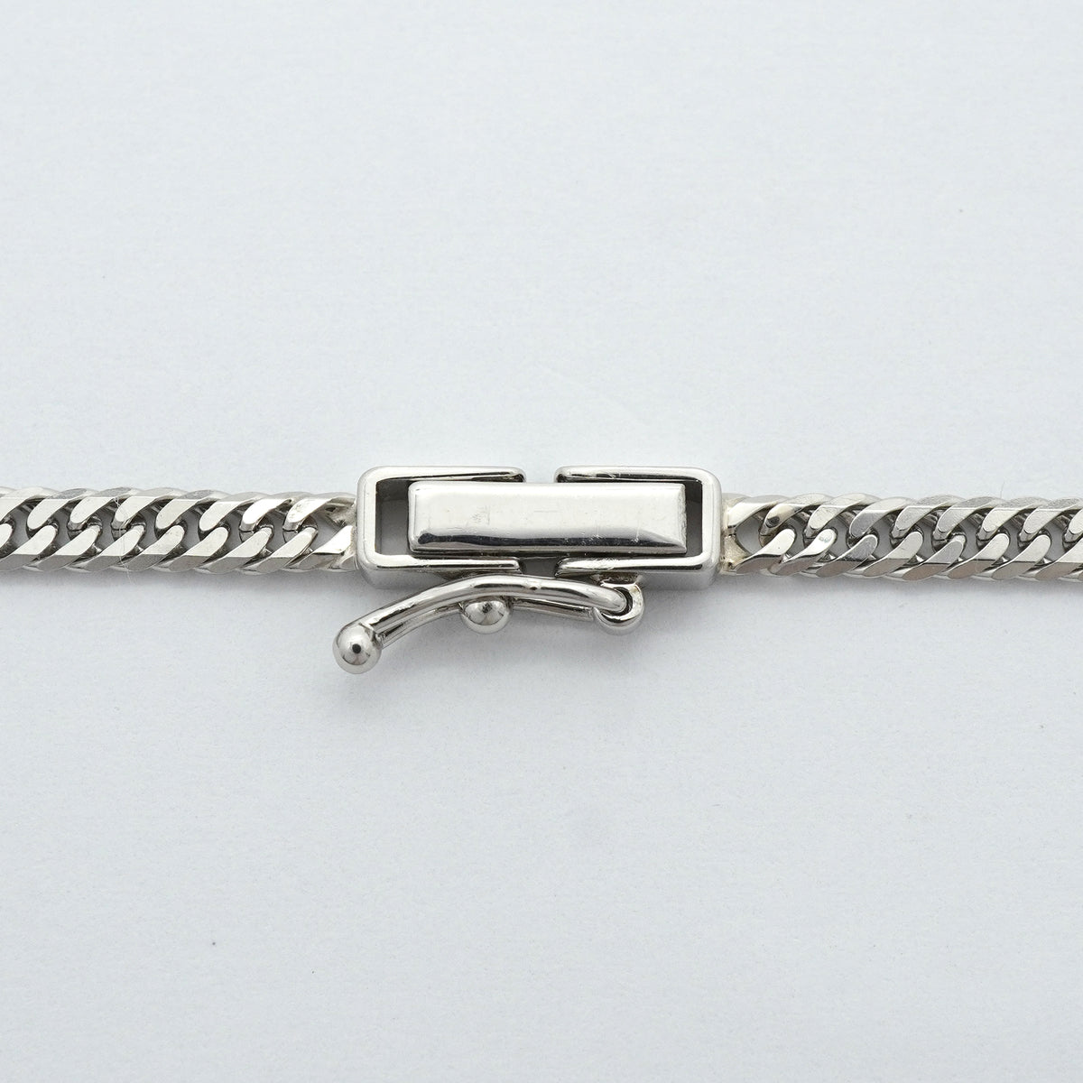 【6khh0022】喜平 ネックレス Pt850 プラチナ 6面 ダブル 50.4cm 11.2g キヘイ【中古】メンズ レディース ユニセックス