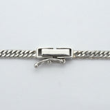 【6khh0022】喜平 ネックレス Pt850 プラチナ 6面 ダブル 50.4cm 11.2g キヘイ【中古】メンズ レディース ユニセックス